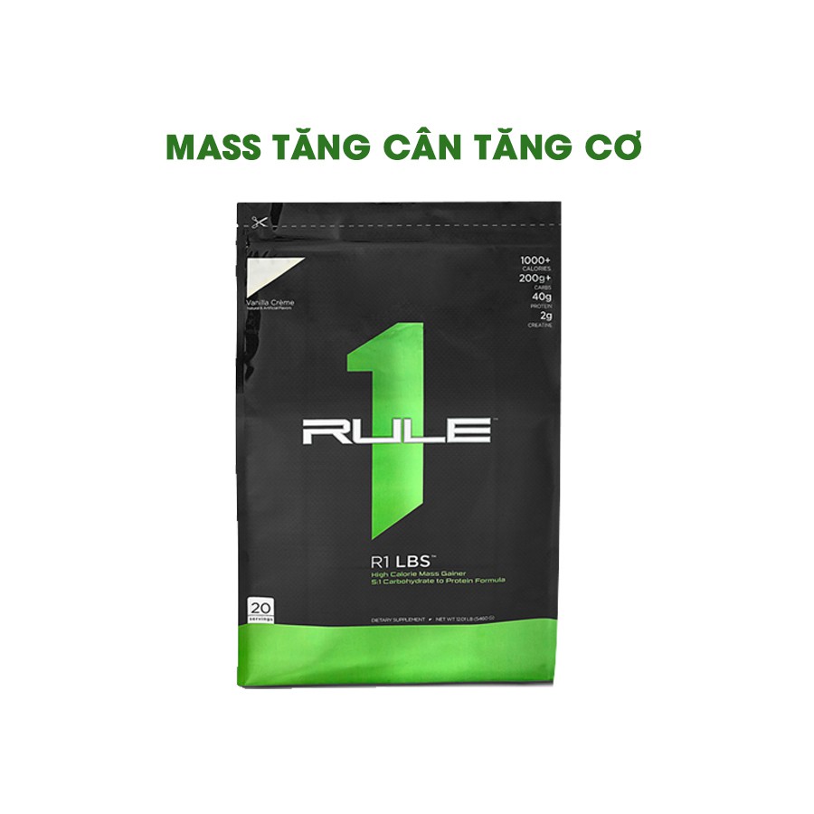 Rule1 mass gainer - tăng cơ tăng cân chất lượng