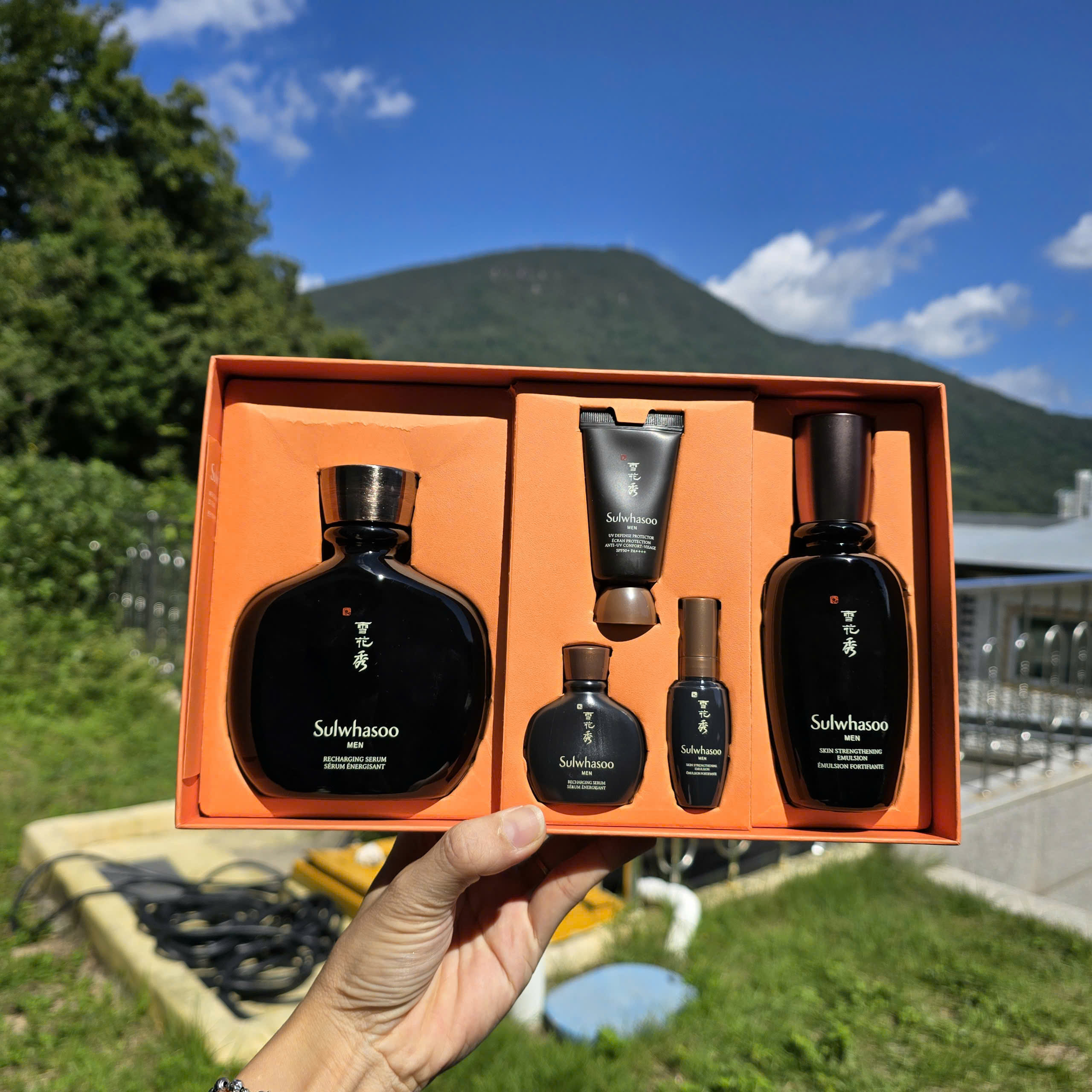 Fullsize Bộ dưỡng da nam Sulwhasoo tinh chất Serum 140ml Sữa dưỡng Emulsion 90ml date2027 chuẩn auth nội địa Hàn
