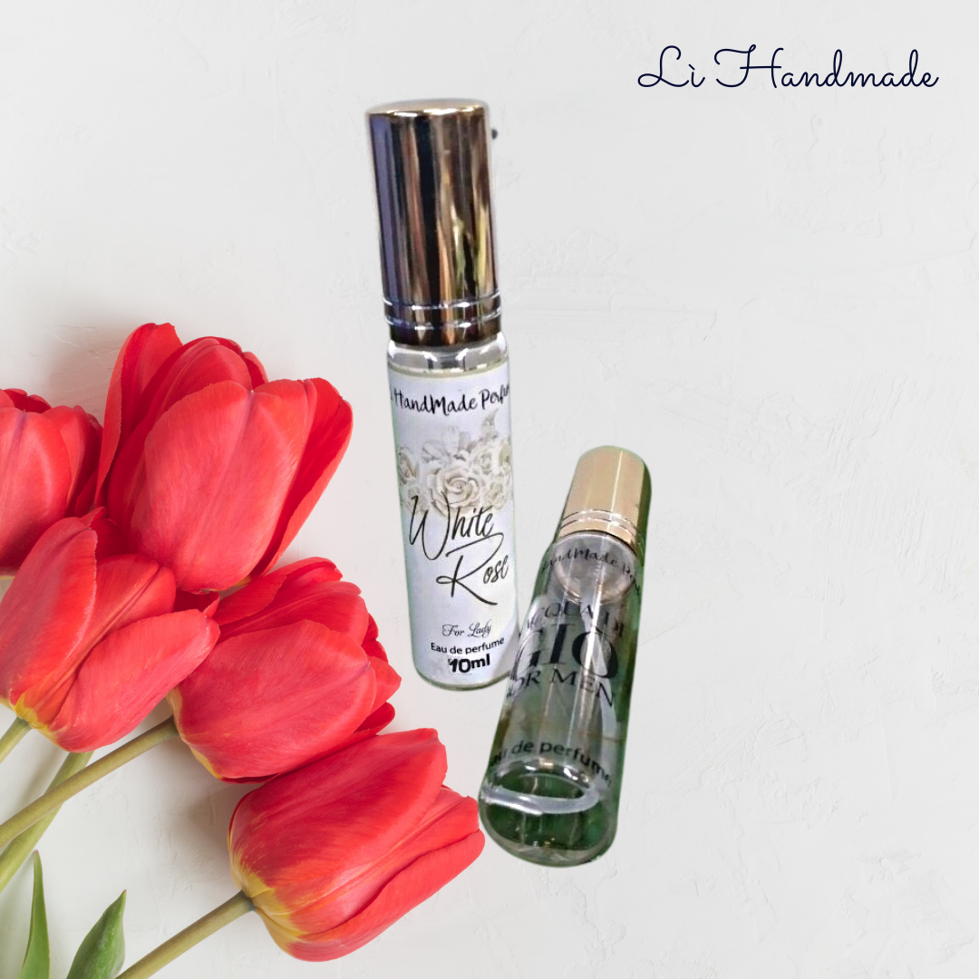 Combo 2: tinh dầu nuớc hoa cao cấp white rose 10ml và acqua di gio 10ml.