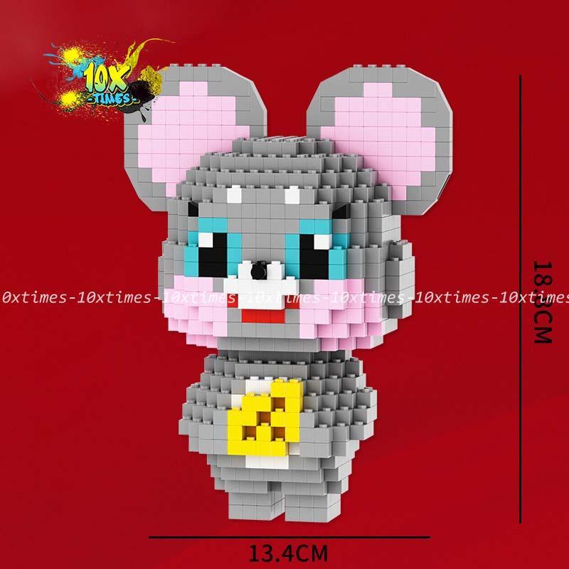 Mô hình lắp ráp 12 con giáp lớn