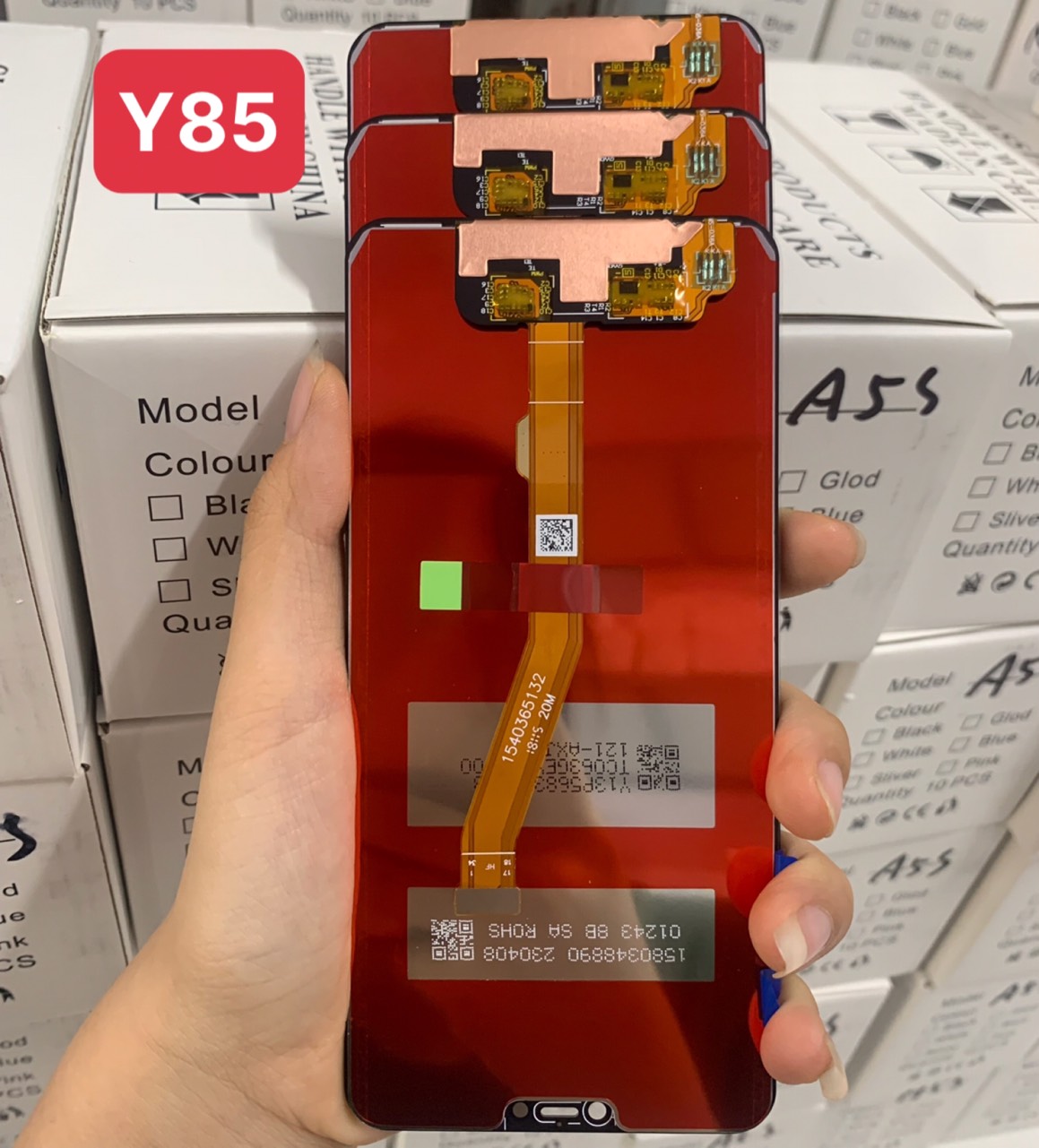 Màn hình zin new Vivo Y85 / Vivo V9,nguyên bộ màu đen