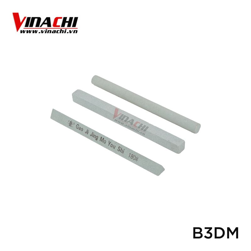 Bộ 3 Thanh Đá Mài Dao Đục, Tiện -  Bộ 3 Thanh Đá Mài Vinachi Giúp Mài Sắc Bén Tất Cả Các Loại Dao, Phay, Đục, Rựa, Lưỡi Bào
