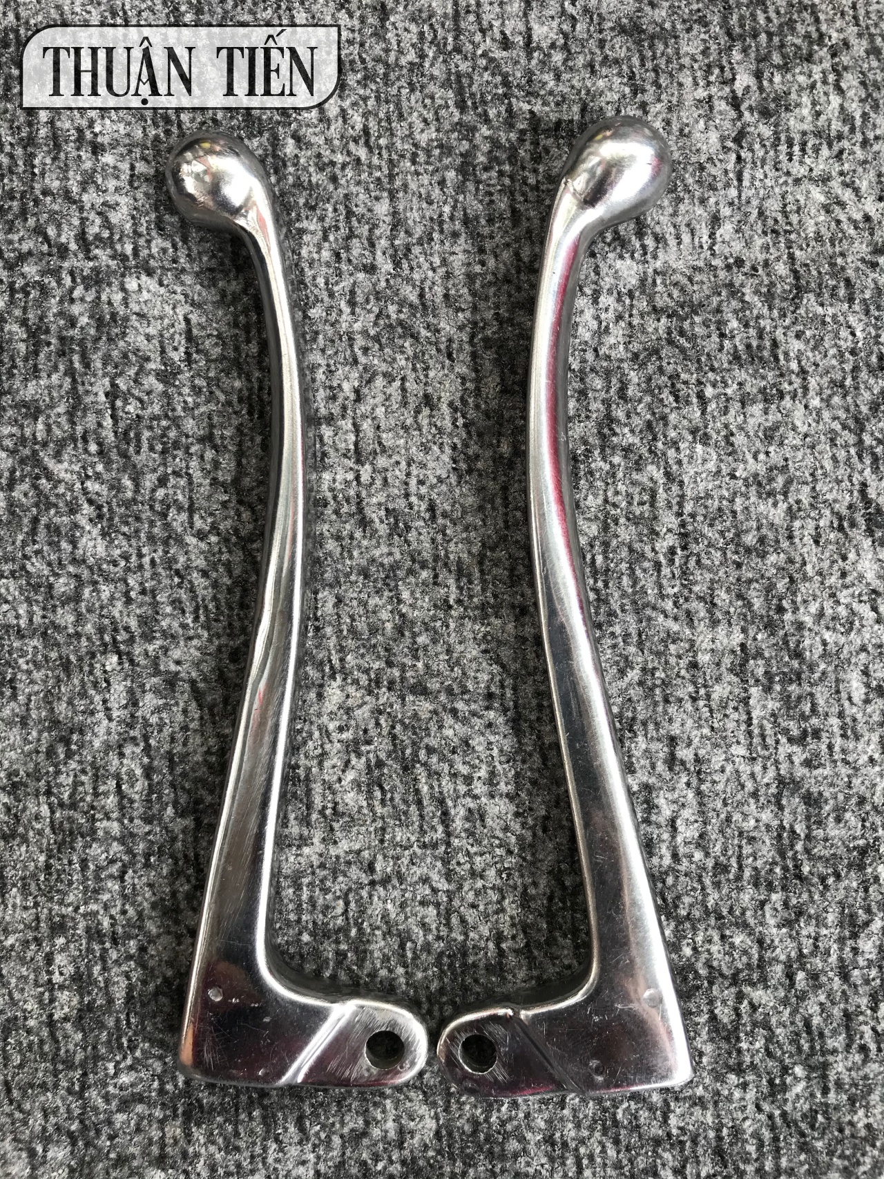 CẶP TAY THẮNG 67 INOX BỘ 2 TAY THẮNG VÀ COL, inox sáng bóng, uốn dập, hàn tỉ mỉ