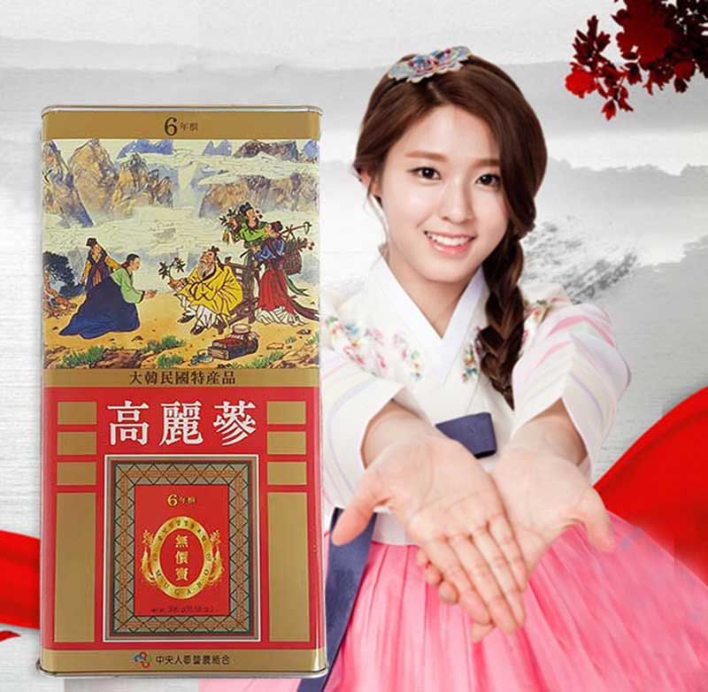 Nhân sâm khô Hàn Quốc - Joongang 150g