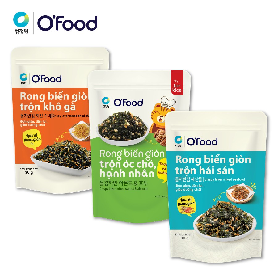 Rong biển rắc cơm/ trộn cơm đủ vị O'food Ofood 30g