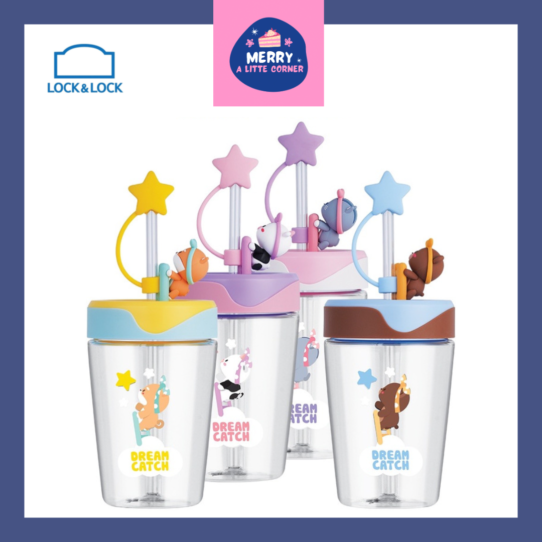 Ly Nước Nhựa  Lock&Lock Dream Catcher Tritan Bottle 520ml ABF779 - Hàng Chính Hãng