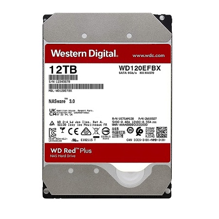 Ổ cứng wd red plus 12tb wd120efbx