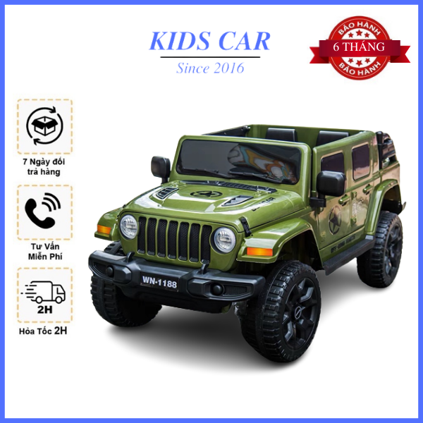 Xe Ô Tô Điện Trẻ Em Jeep KidsCar WN881