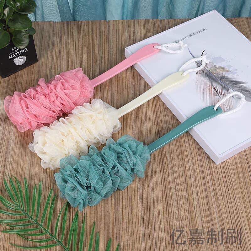 Cây bông tắm,cọ chà lưng loại lớn có cán dài tiện ích [788 shop]