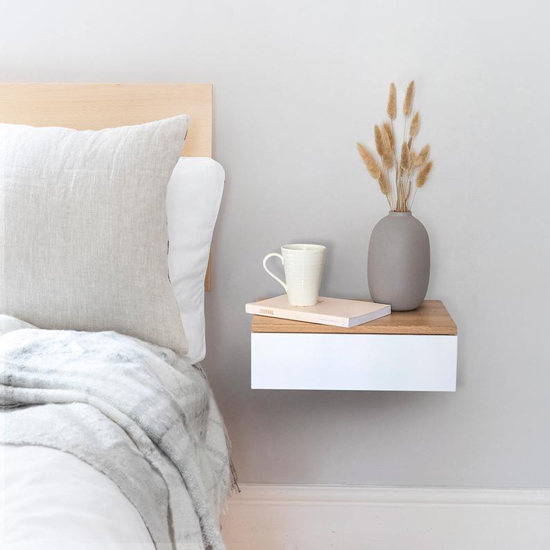 Kệ/Tab đầu giường treo tường đẹp 50*30*15cm Tab-625 Kệ Đầu Giường Kích  Thước 50*30*15Cm Kệ Đầu Giường Màu Trắng Và Vân Gỗ Kệ Đầu Giường Tiện Lợi  Cho Phòng Ngủ - Lazada |