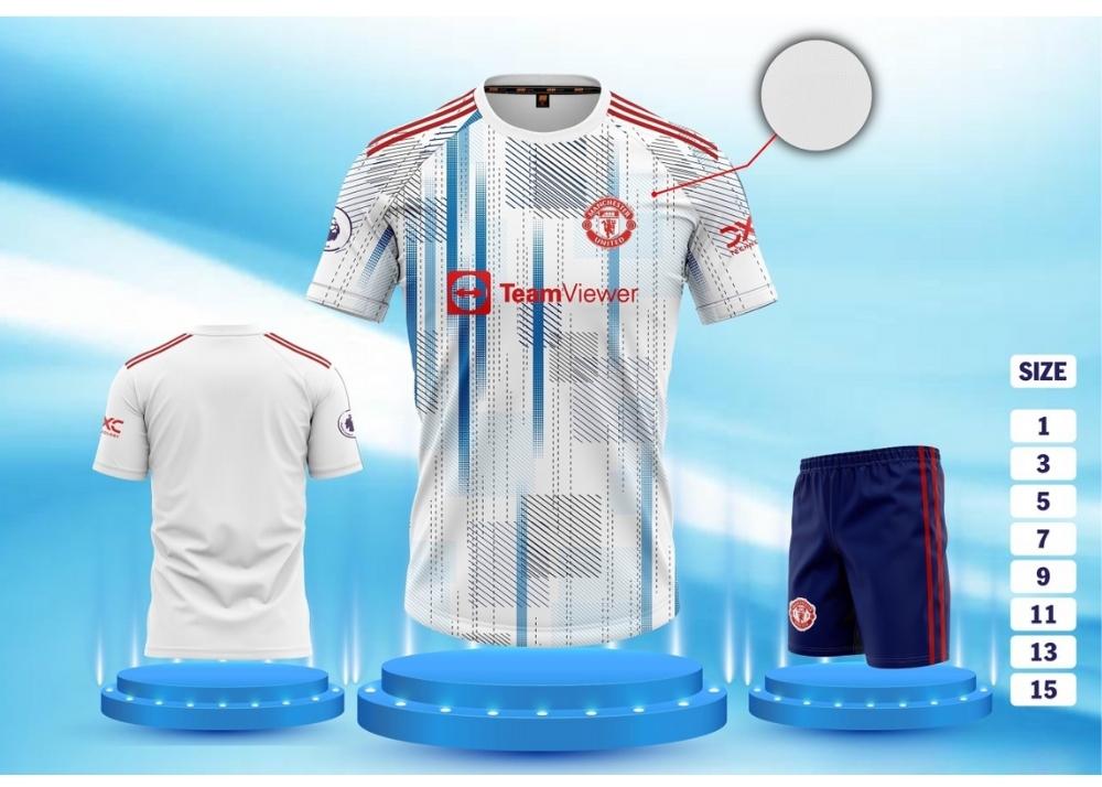 Đồ thể thao bóng đá trẻ em CLB MU 2023 CÓ IN TÊN SỐ