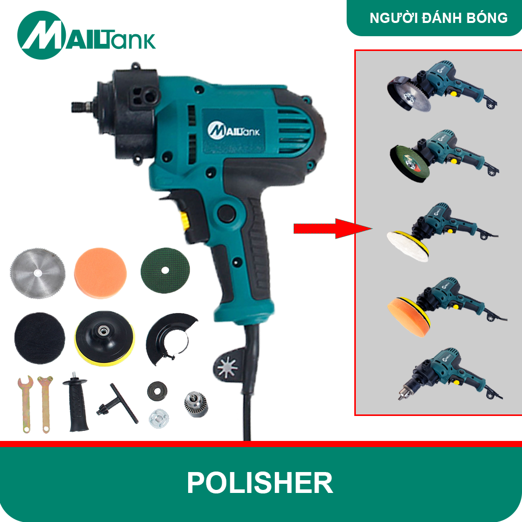 MAILTANK SH321 Máy đánh bóng điện công cụ khoan cắt đa năng bốn chức năng