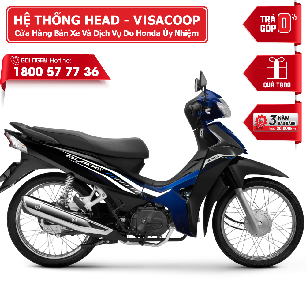 Xe máy honda blade phiên bản tiêu chuẩn 2023