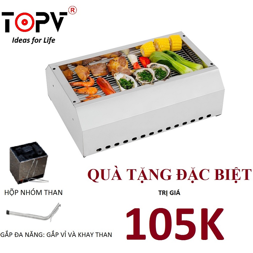 Bếp nướng than hoa không khói TopV KTV, Bếp nướng không khói TopV