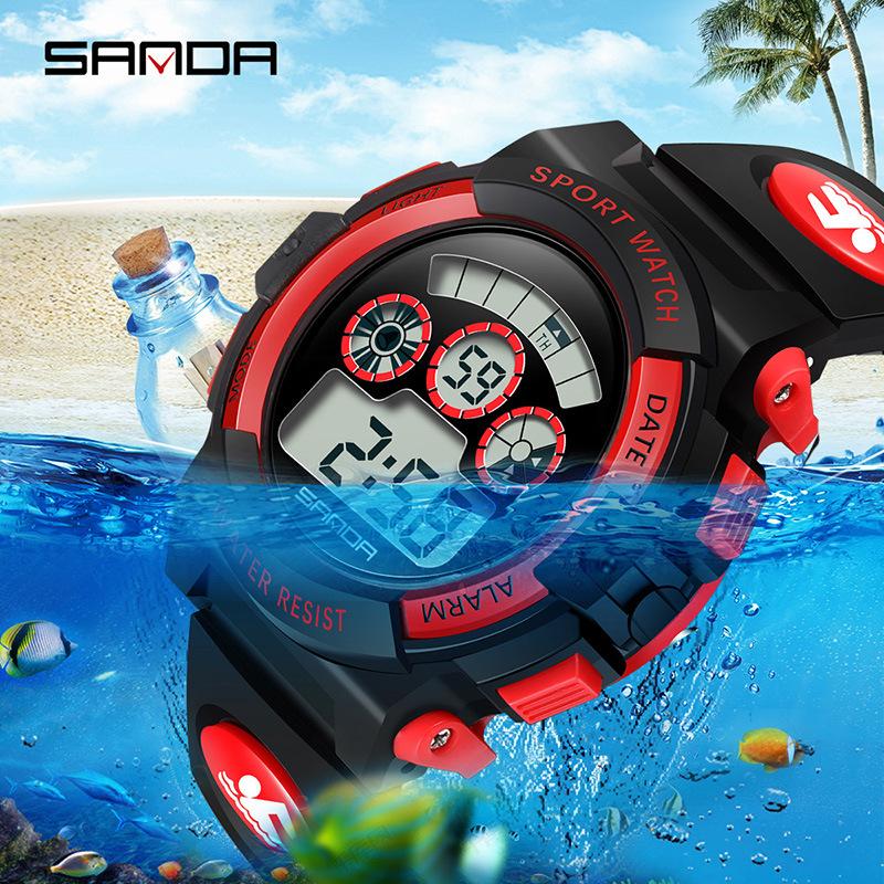 Đồng hồ trẻ em sanda cris nhật bản - đồng hồ cao cấp - đồng hồ thời trang - kháng nước tốt - mẫu mới