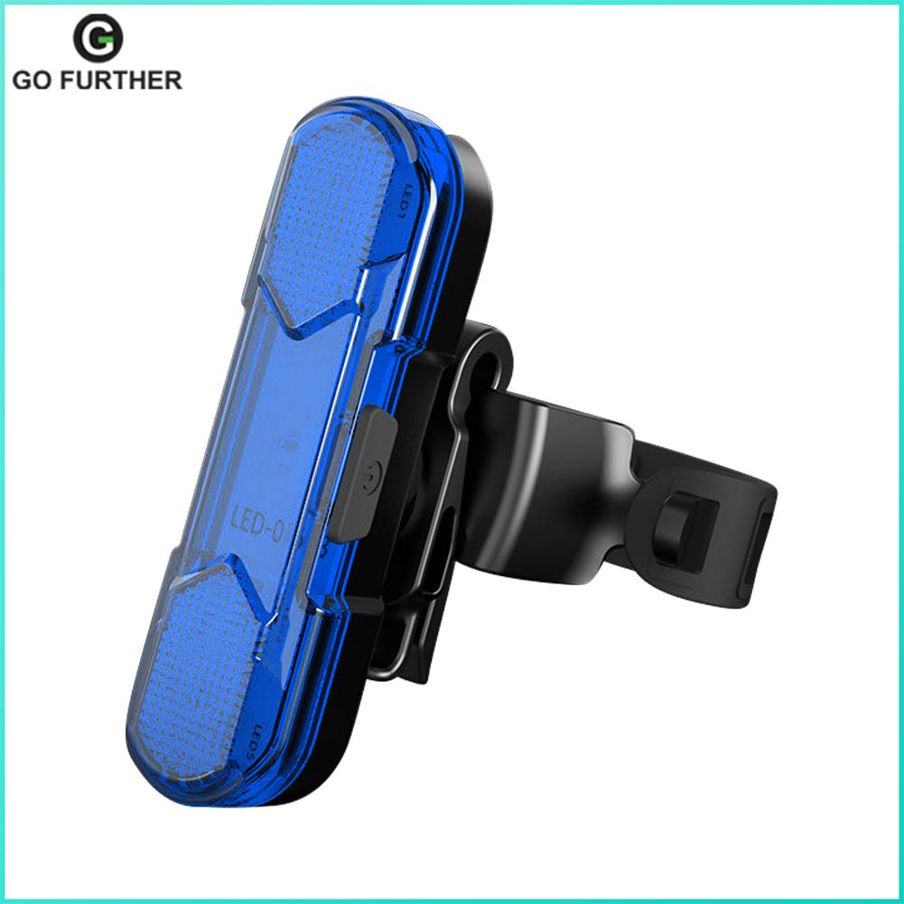Đèn led xe đạp sạc usb, không thấm nước xe đạp seatpost đèn hậu phía sau