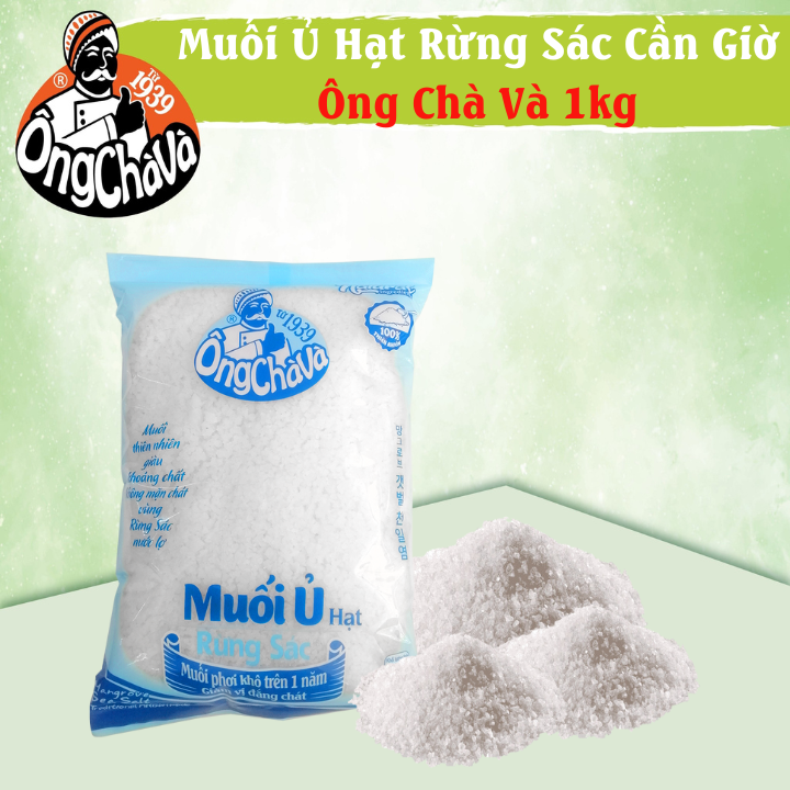 Muối ủ hạt rừng sác cần giờ ông chà và 1kg