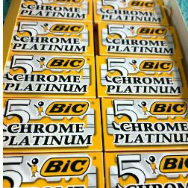 Dao lam 1 hộp 5 lưỡi dao hiệu bic