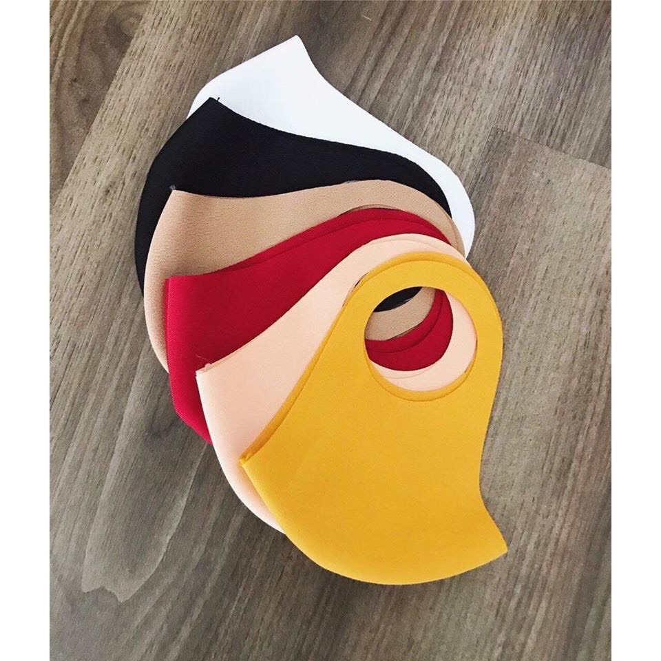 Khẩu trang Vải Su Poly 2 Da Cao Cấp, Khẩu Trang Vải Su 3D, Khẩu Trang Vải Su Hàn Quốc, Khẩu Trang Vải Chống Bụi, Che Nắng, Tái sử dụng