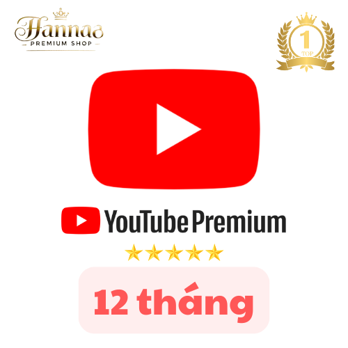 Youtube Premium Nâng Cấp Tài Khoản Chính Chủ - Bảo mật tài khoản - Không yêu cầu mật khẩu - Nâng cấp nhanh chóng - Tư vấn sử dụng - Hanna Premium Shop