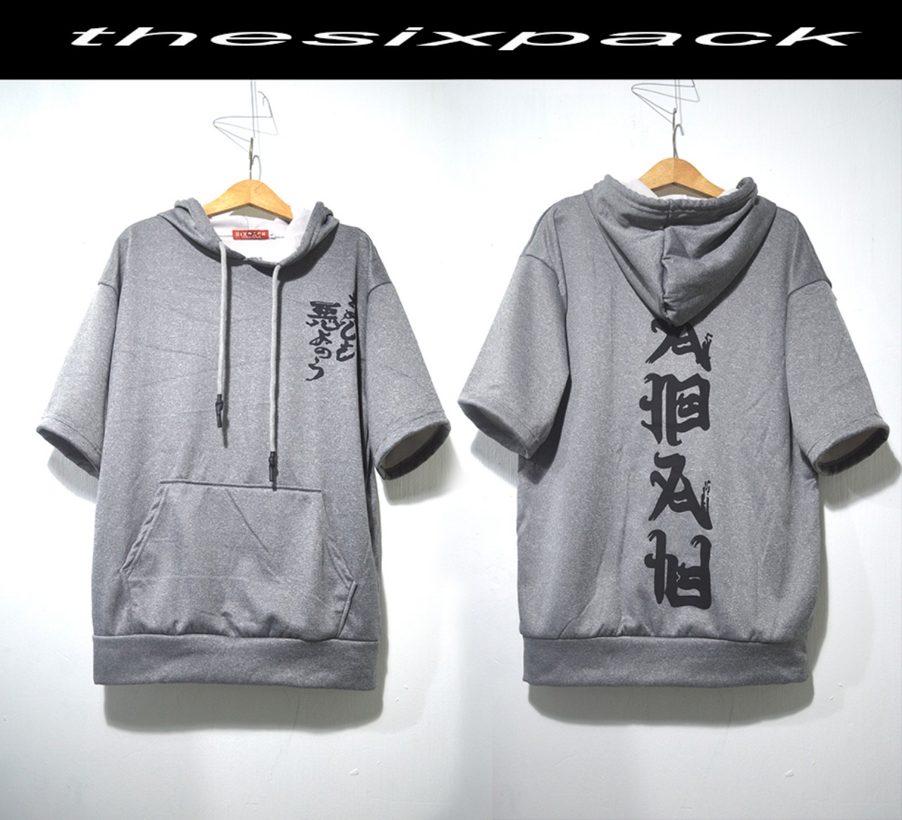 Áo thun Hoodie Tay lỡ HONGKONG Words Unisex