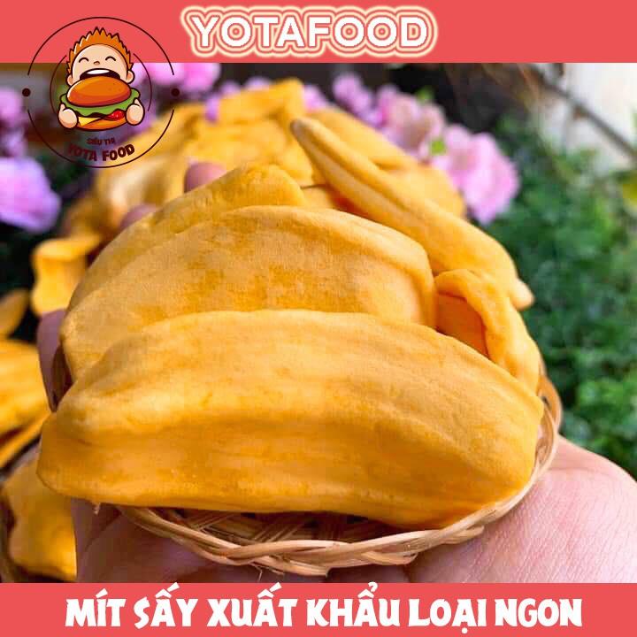 【Mới】 500gr Mít sấy giòn ( hàng xuất khẩu : giònngọtmiếng nguyên cánh)