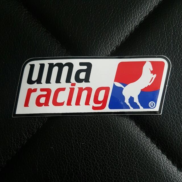 Combo 5 tem logo Uma racing