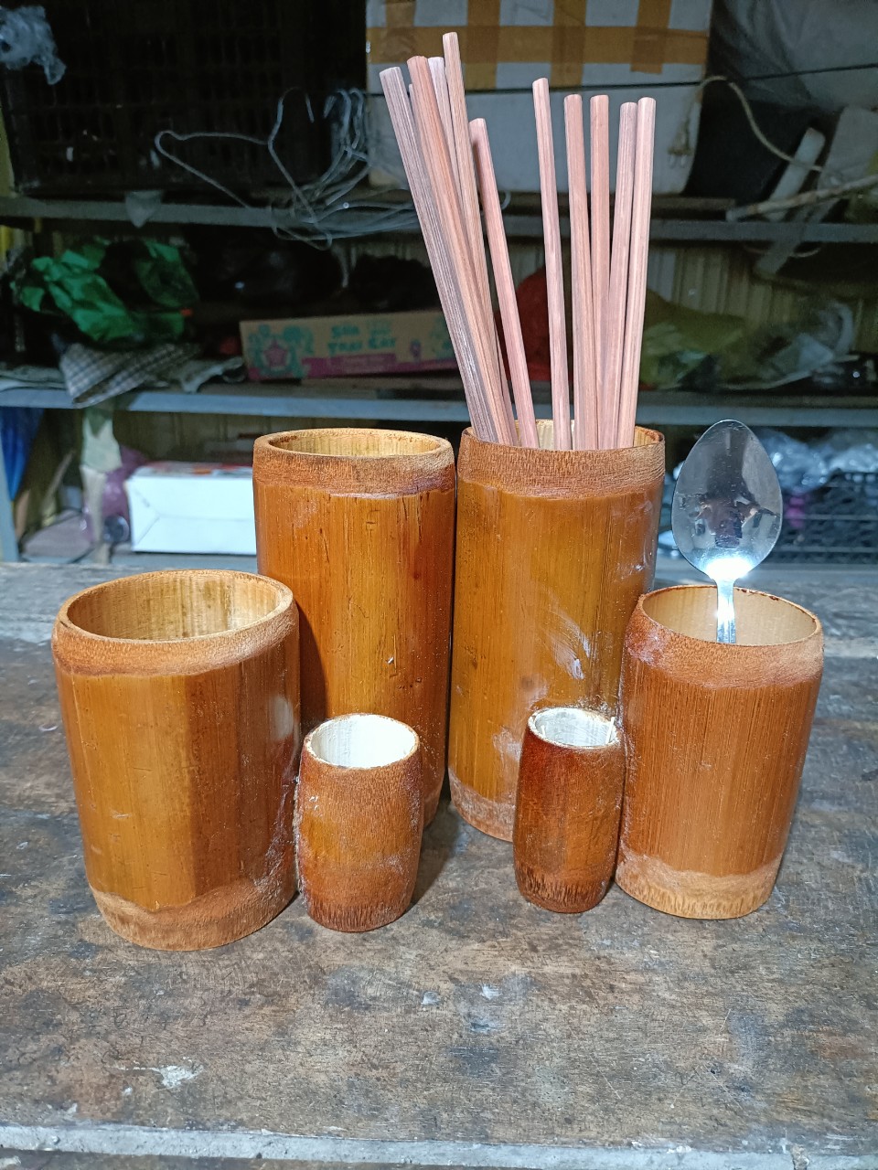 Đũa tre thủ công