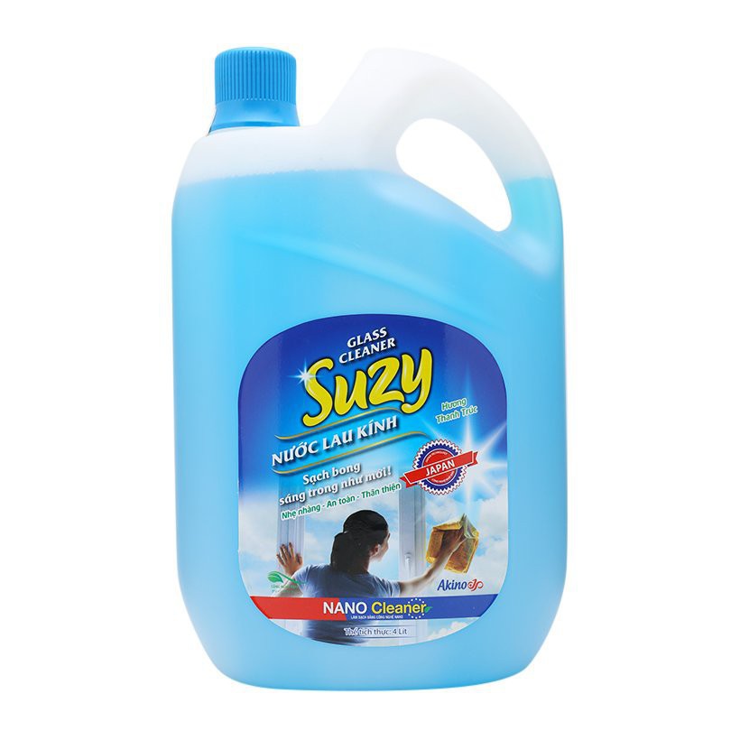 Nước lau kính Suzy Nhật Bản 4l, chất lượng đảm bảo an toàn và cam kết hàng đúng như mô tả