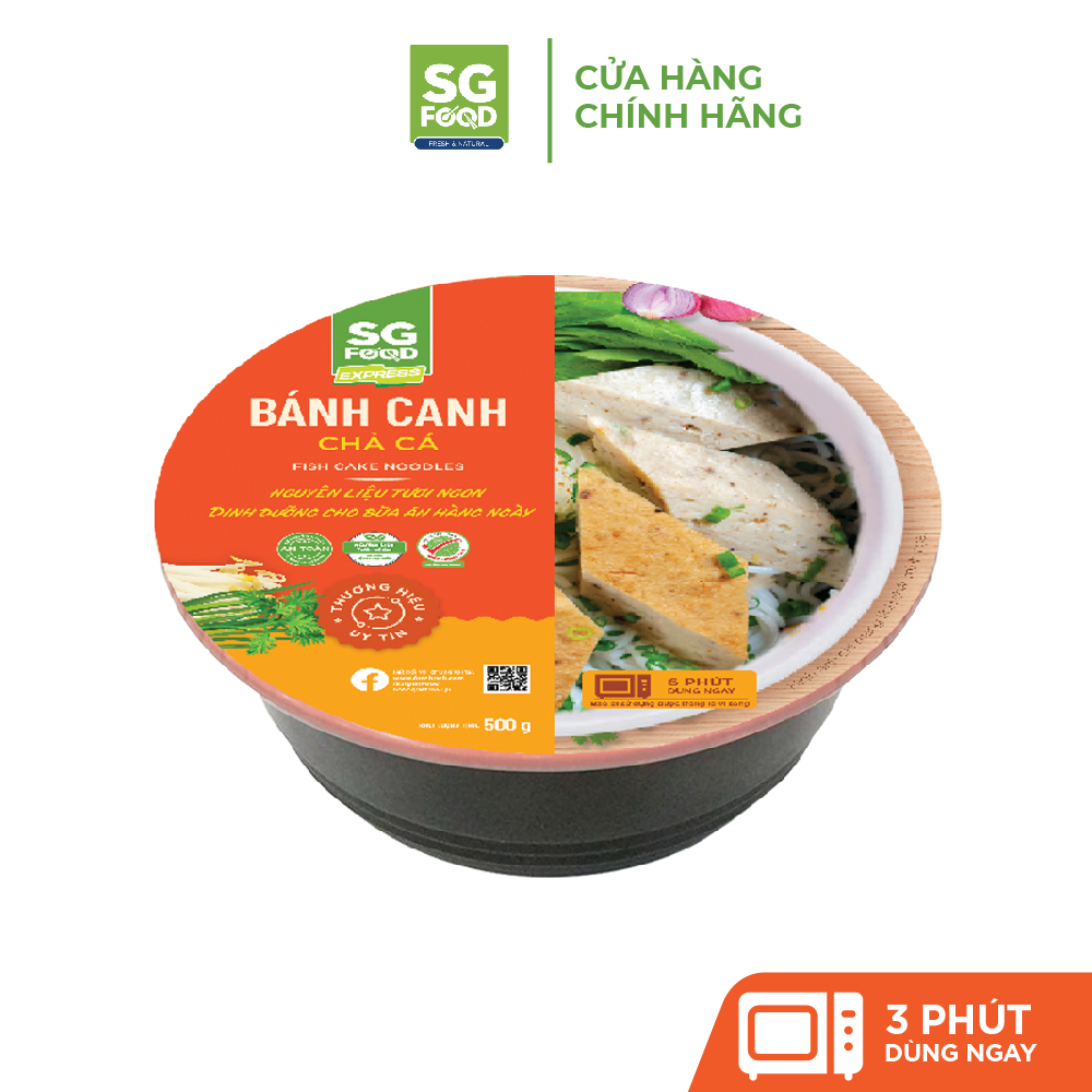 Bánh Canh Chả Cá SG Food 500G