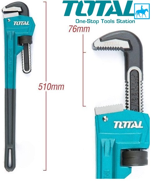Cờ lê mỏ lết răng 60cm 24inch pipe wrench total tht171246