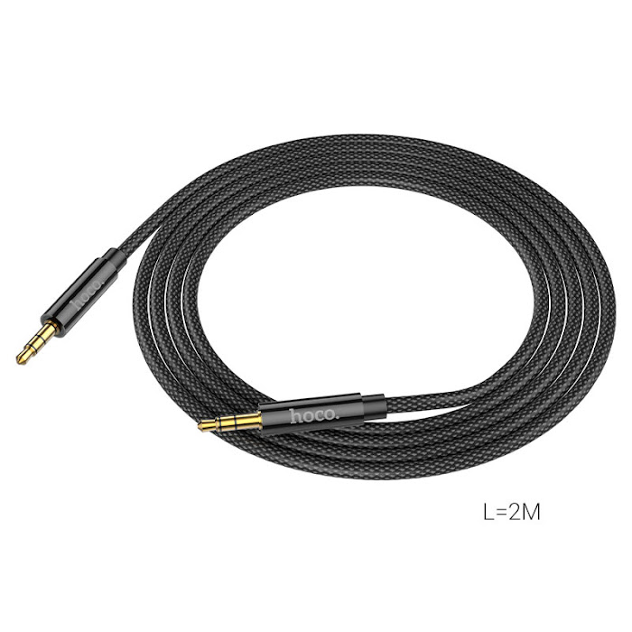 Dây loa audio 2 đầu tròn 3.5mm hoco upa19 1 mét / 2 mét