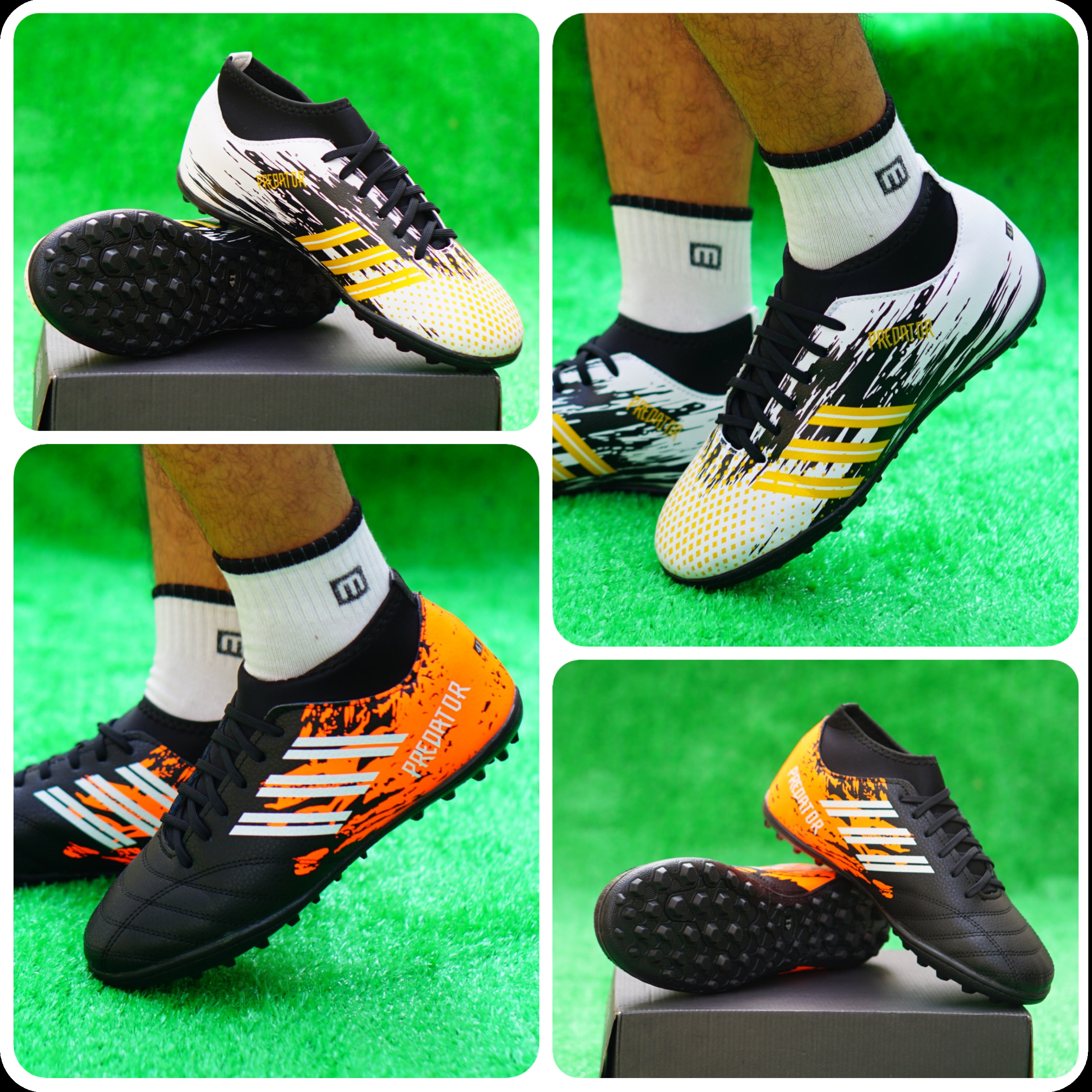 Giày đá bóng Vapor 15 đã khâu đế_Giày bóng đá sân cỏ nhân tạo_Giày đá bóng giá rẻ Nguyen Sport