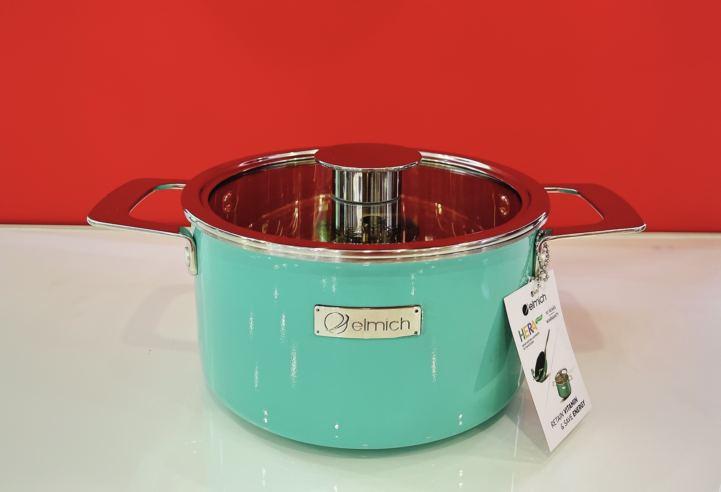 Nồi inox liền khối elmich hera el-8100 size 16cm nồi inox liền khối elmich hera el-8100 size 16cm, 18cm, 20cm, 26cm