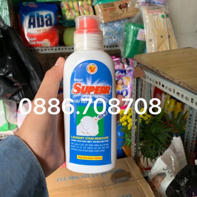Nước tẩy cổ áo superr 300ml