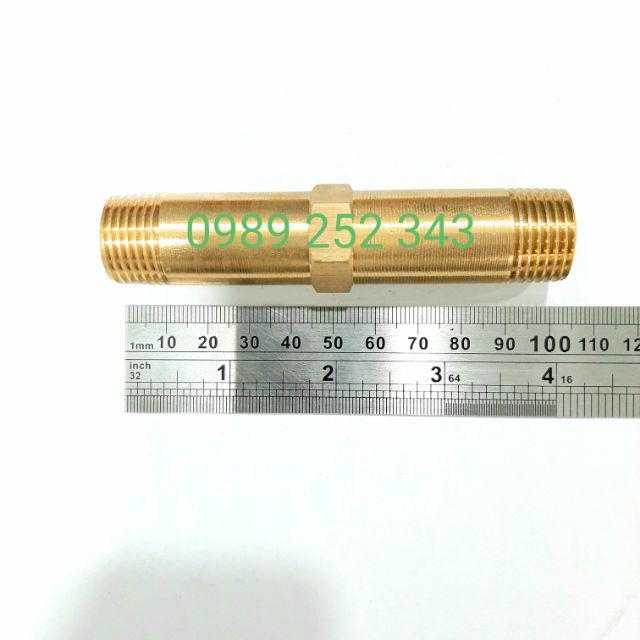 Nối 2 Đầu ren ngoài 21mm dài 10cm.