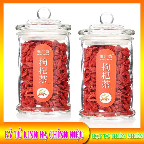 Kỷ Tử Ninh Hạ Hảo Hạng - Kỷ Tử Đỏ - Kỷ Tử Lọ Thủy Tinh - Kỷ Tử Không Chất Bảo Quản Lưu Huỳnh - Loại Hạt Cho Sức Khỏe- Kỷ Tử Khô- New Vision.