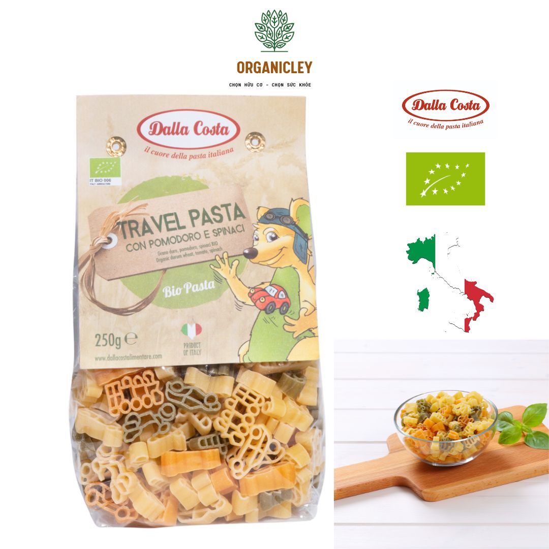 Organic Baby Pasta Travel Dalla Costa 250g - Organicley