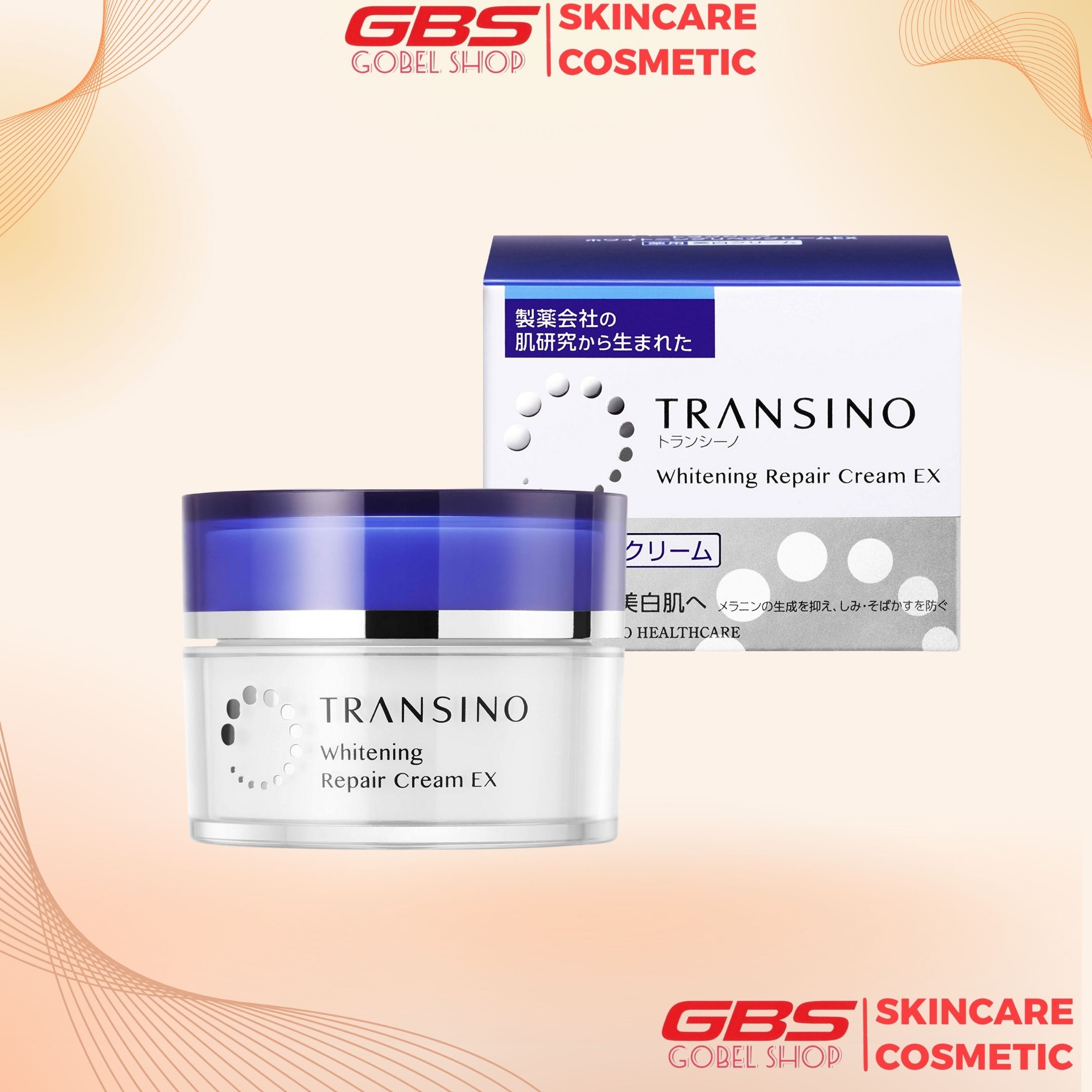 Kem dưỡng trắng da, mờ thâm nám ban đêm transino whitening repair cream ex 35g