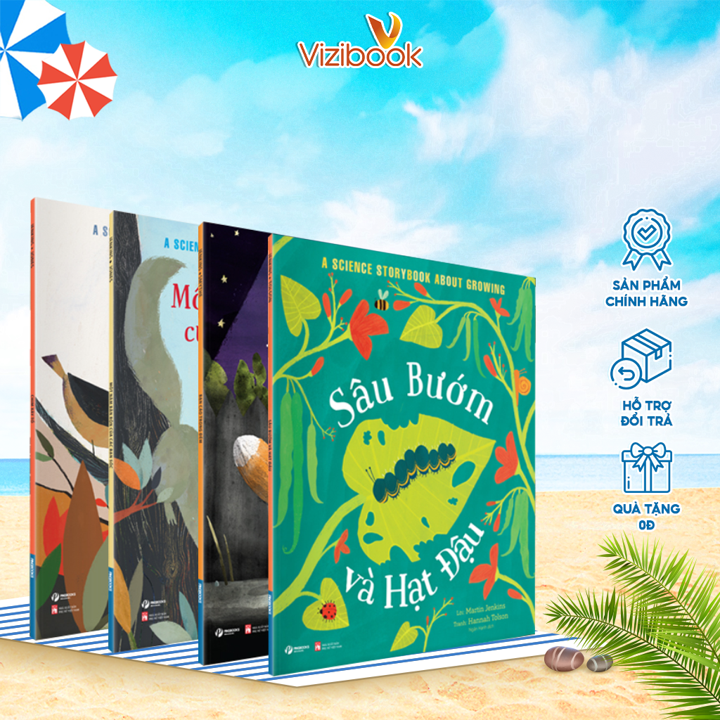 Sách cho bé - Bộ truyện tranh Câu chuyện khoa học - A science about - Dành cho trẻ từ 2 tuổi