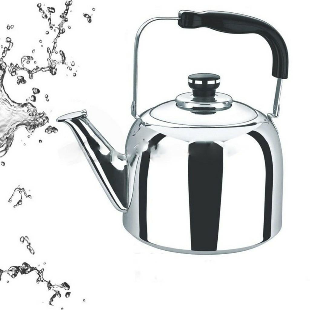 Ấm điện Inox báo còi khi nước sôi 5 lít