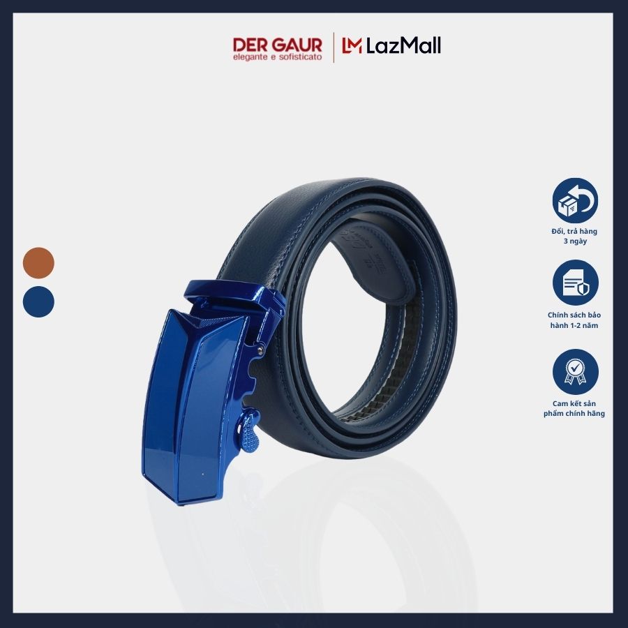 Thắt lưng da cao cấp der gaur dgl161 - blu