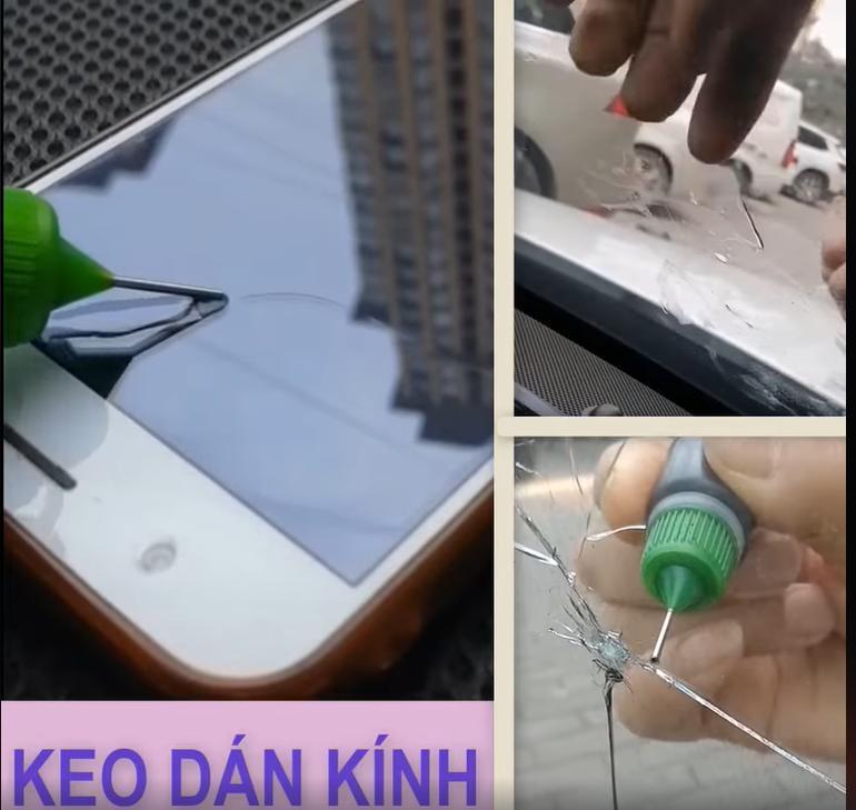 [HIỆU QUẢ NHANH TỨC THÌ] KEO DÁN THỦY TINH 3S - DUNG DỊCH LÀM LIỀN VẾT NỨT, VỠ TRÊN MÀN HÌNH ĐIỆN THOẠI, GƯƠNG XE Ô TÔ - KEO PHỤC HỒI KÍNH ĐA NĂNG - DUNG DỊCH TỰ CHỮA LÀNH VẾT NỨT, QUAY VỀ TRẠNG THÁI BAN ĐẦU