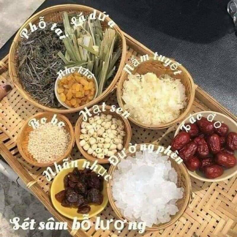 Set sâm bổ lượng 400gr