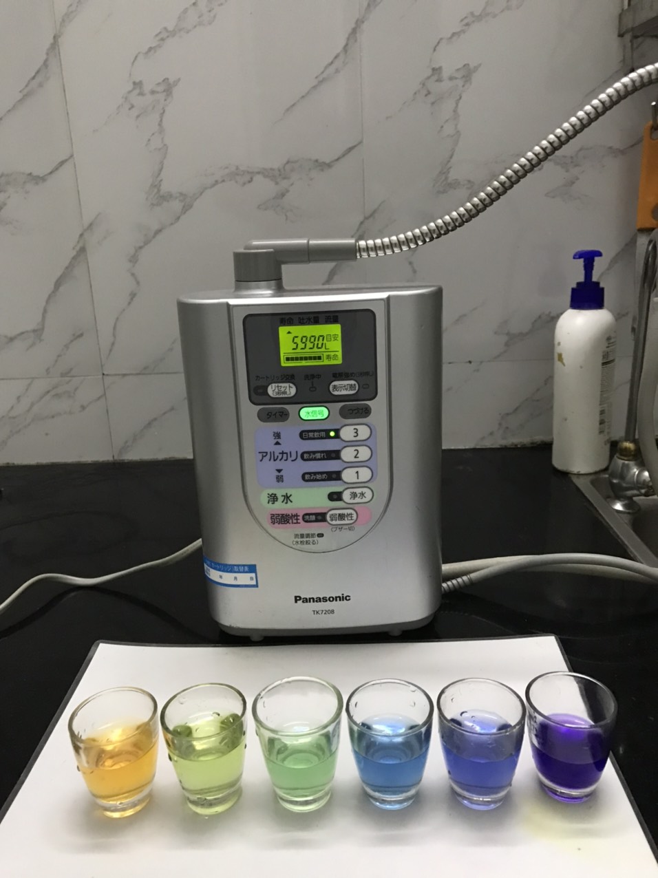 Máy lọc nước điện giải Panasonic TK7208 [Hàng 2nd]