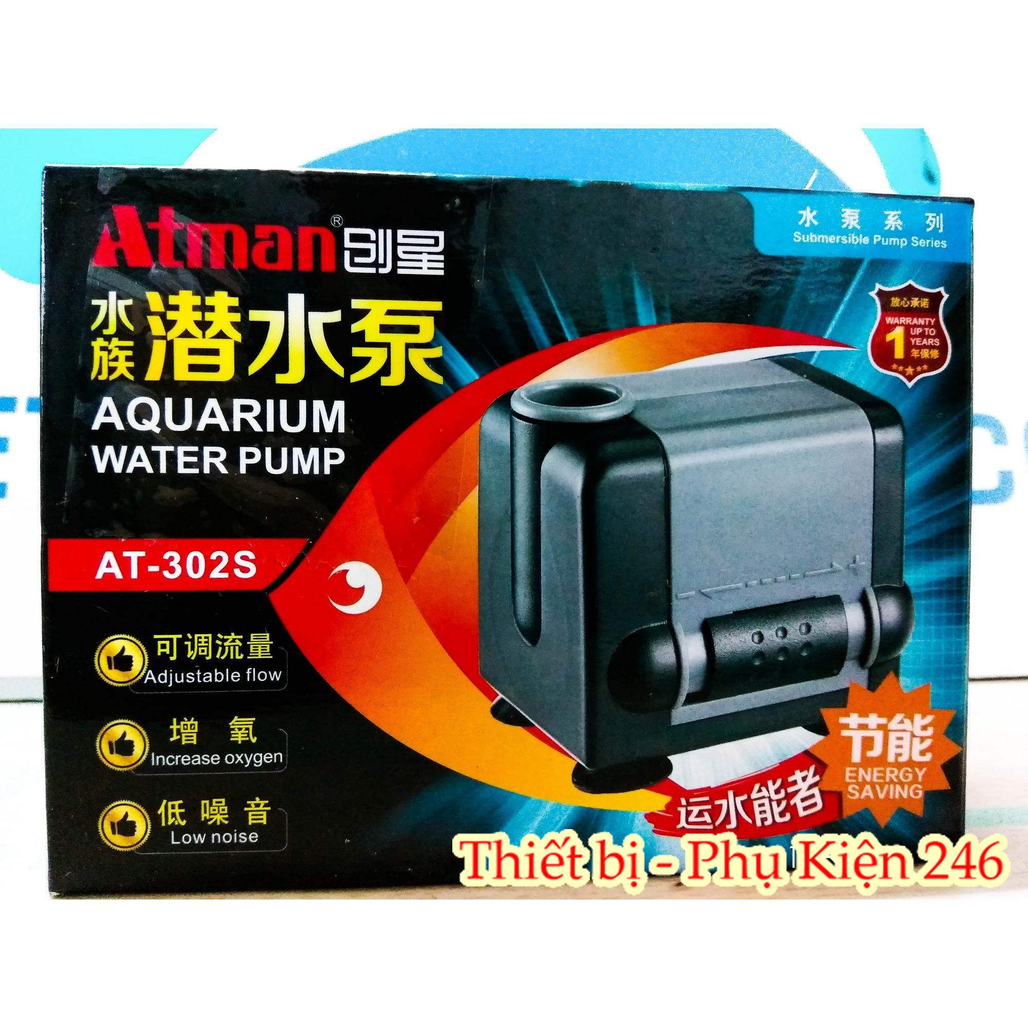 Atman AT-302S Máy bơm nước bể cá atman302 hồ cá cảnh Atman302s