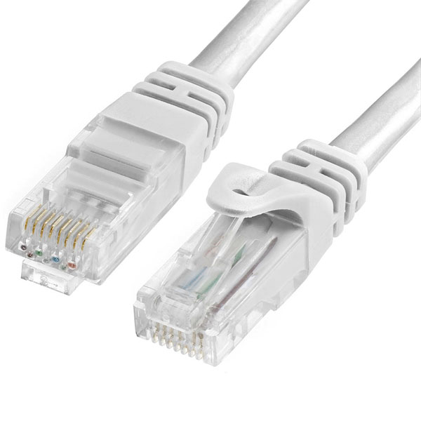 Dây mạng cat6 bấm sẵn 2 đầu - 5m - 50m - trắng