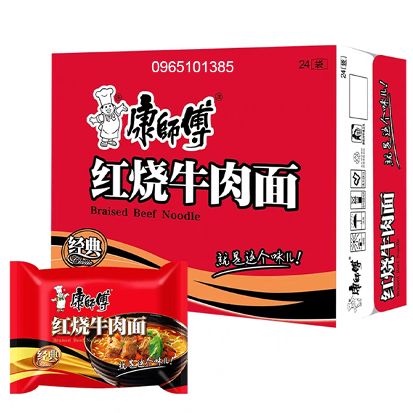 Mỳ ăn liền khang sư phụ vị bò hầm rau củ