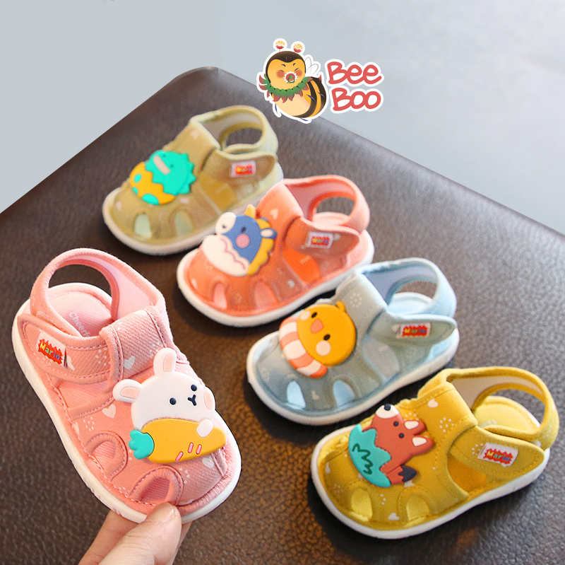 Dép tập đi cho bé Cheerful Mario hoạt hình siêu mềm cho bé từ 6 – 24 tháng