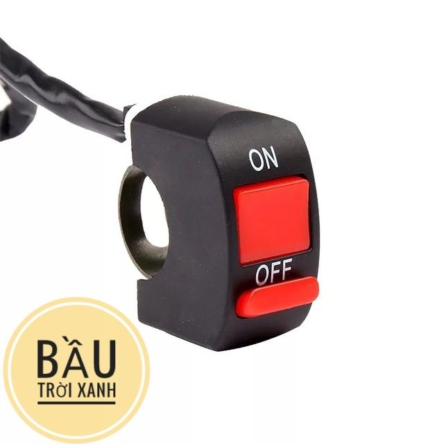 Cùm công tắc on off gắn ghi đông